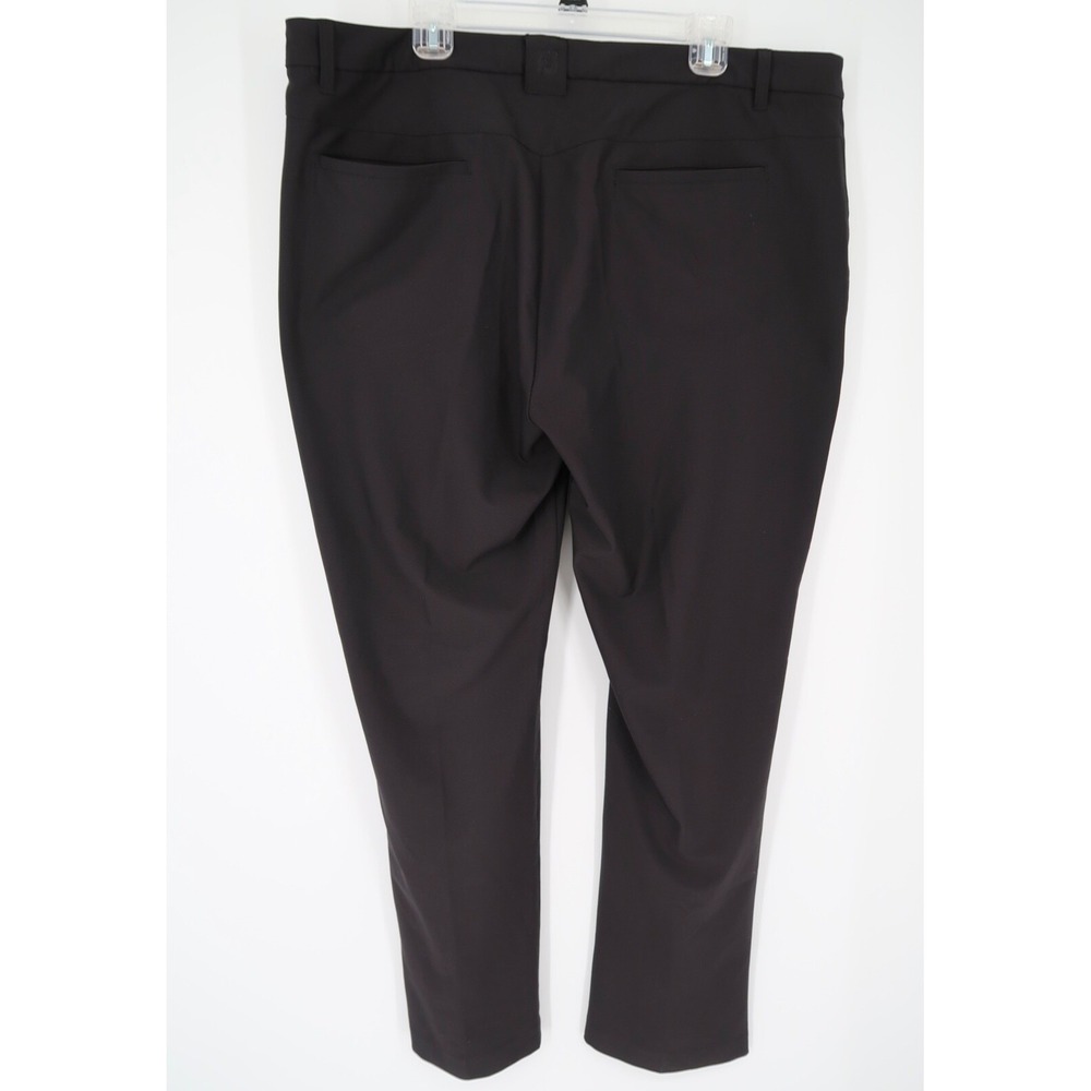 FootJoy Mens XL Black Performance Rain Wind Golf Pants PGA Tour Zip Ankle - Picture 6 of 6